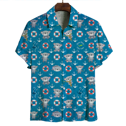 Koala Hawaiian Shirt V2 - Plants One Tree