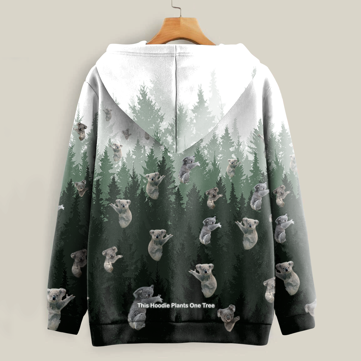 Koalas Need A Hug Hoodie - Plants One Tree