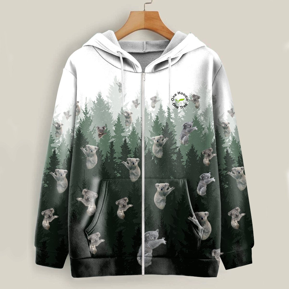 Koalas Need A Hug Hoodie - Plants One Tree