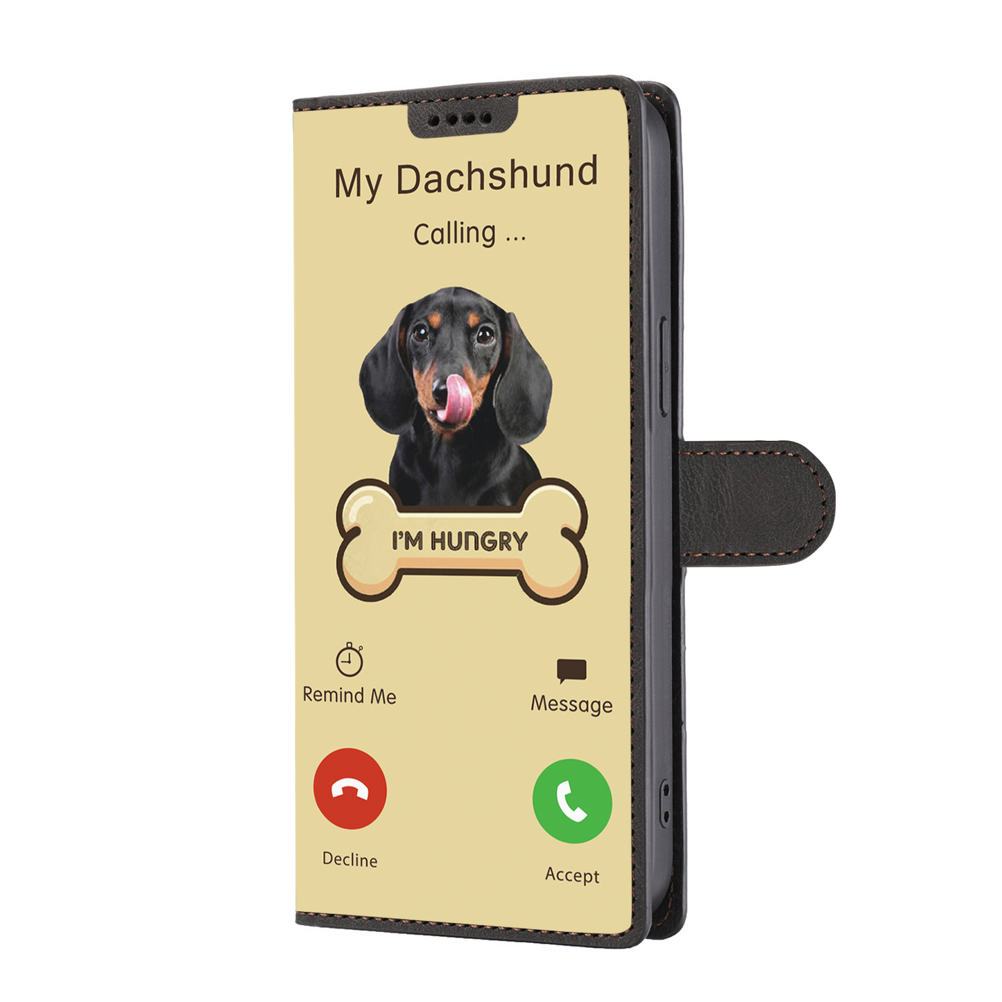 My Dachshund Is Calling - Wallet Case V1