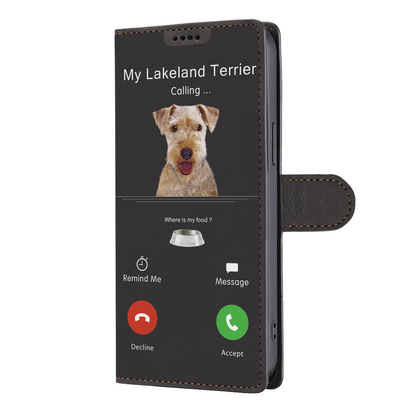 My Lakeland Terrier Is Calling - Wallet Case V1
