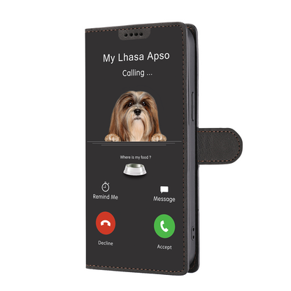 My Lhasa Apso Is Calling - Wallet Case V1