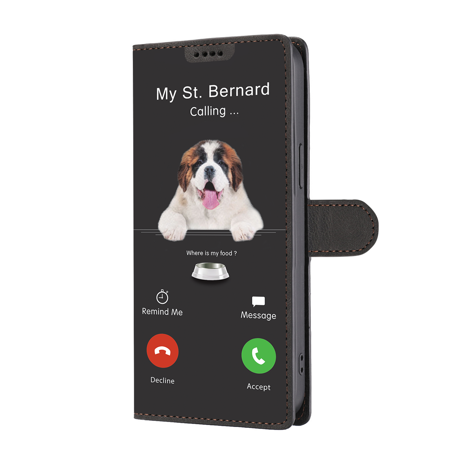 My St. Bernard Is Calling - Wallet Case V1