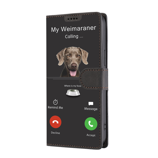 My Weimaraner Is Calling - Wallet Case V1