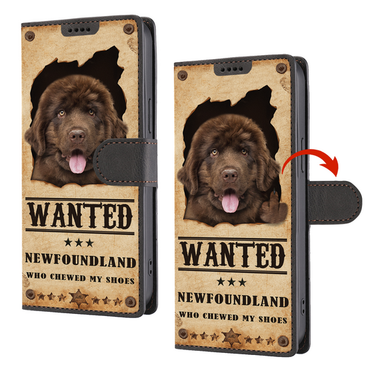 Newfoundland Wanted - Fun Wallet Phone Case V1