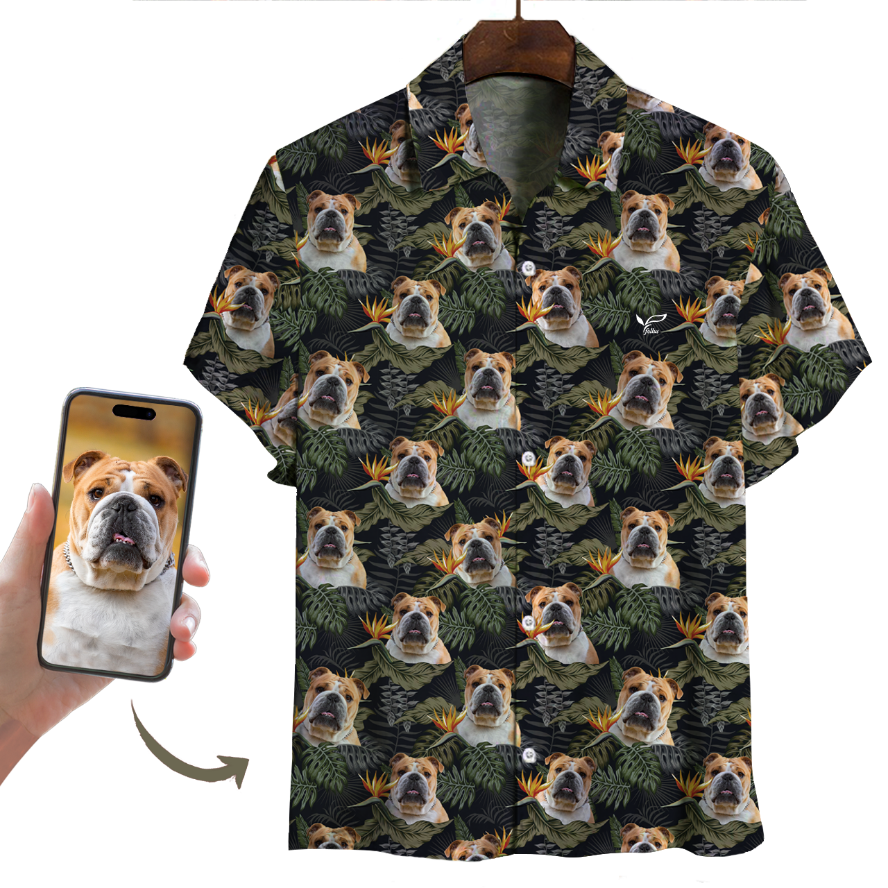 Personalized Hawaiian Shirt With Your Pet's Photo V37