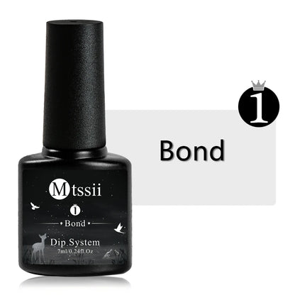 Mtssii Dipping Powder Acrylic Powder Dip Powder Nails No Need Lamp Cure Natural Dry Long Lasting Nails Glitter Manicure Nail Art