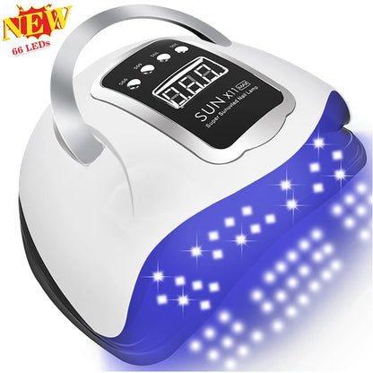 Manicure Set And Nail Lamp All-In-One Nail Kit For Beginner S62