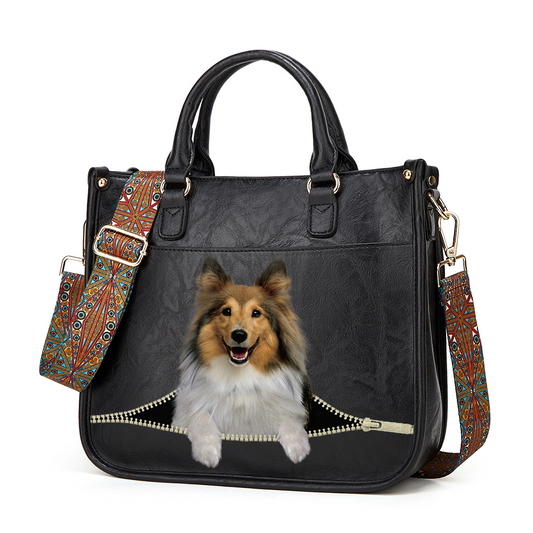 Shetland Sheepdog PetPeek Handbag V2