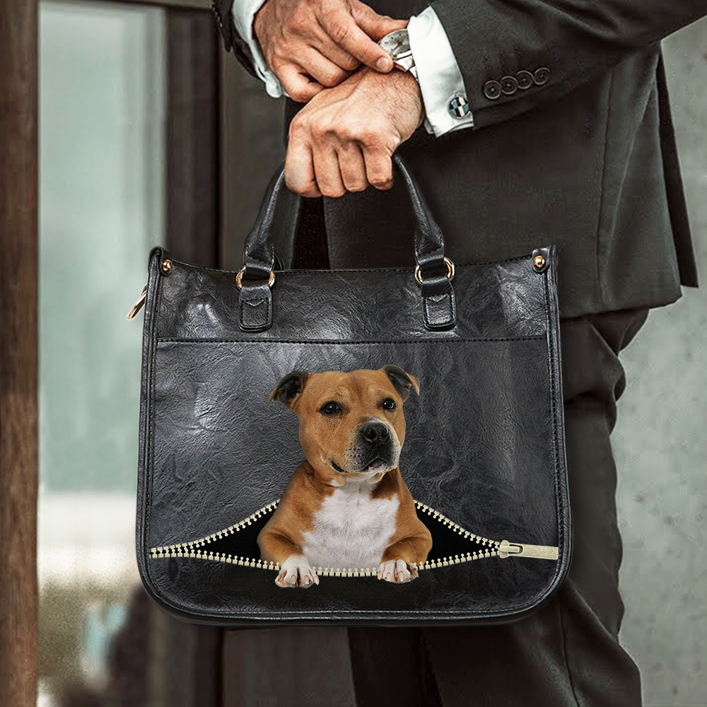 Staffordshire Bull Terrier PetPeek Handbag V1