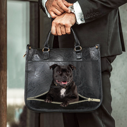 Staffordshire Bull Terrier PetPeek Handbag V2