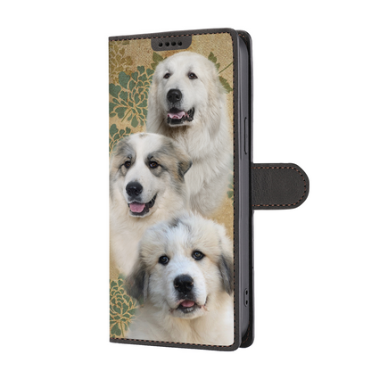 Vintage Great Pyrenees Wallet Case