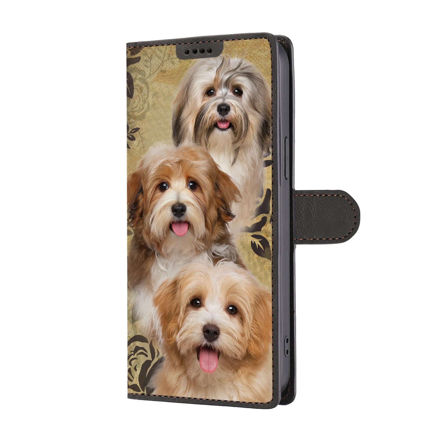 Vintage Havanese Wallet Case