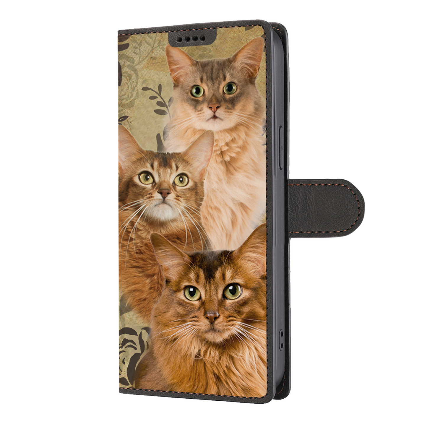 Étui portefeuille teckel vintage