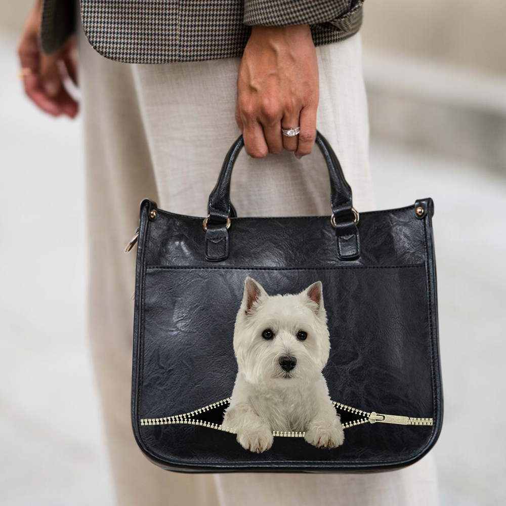 West Highland White Terrier PetPeek Handbag V1