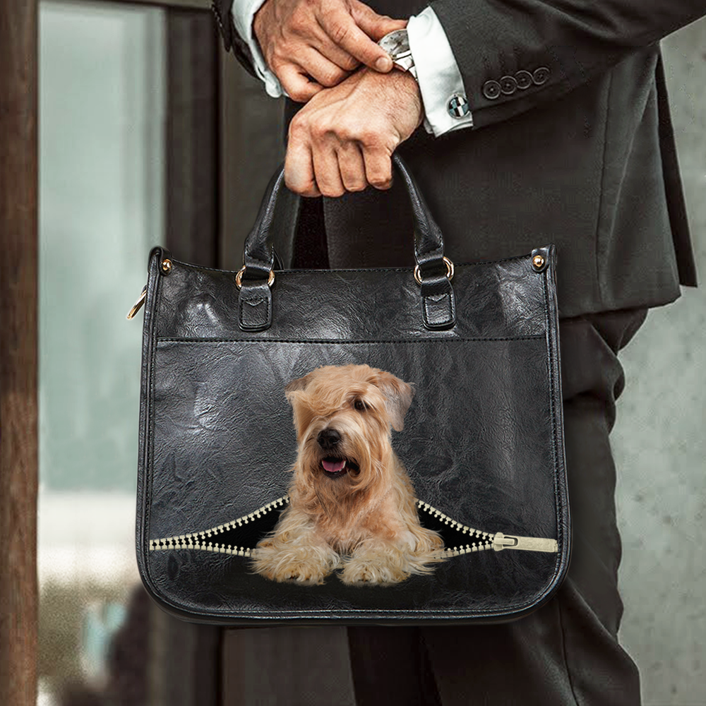 Wheaten Terrier PetPeek Handbag V1