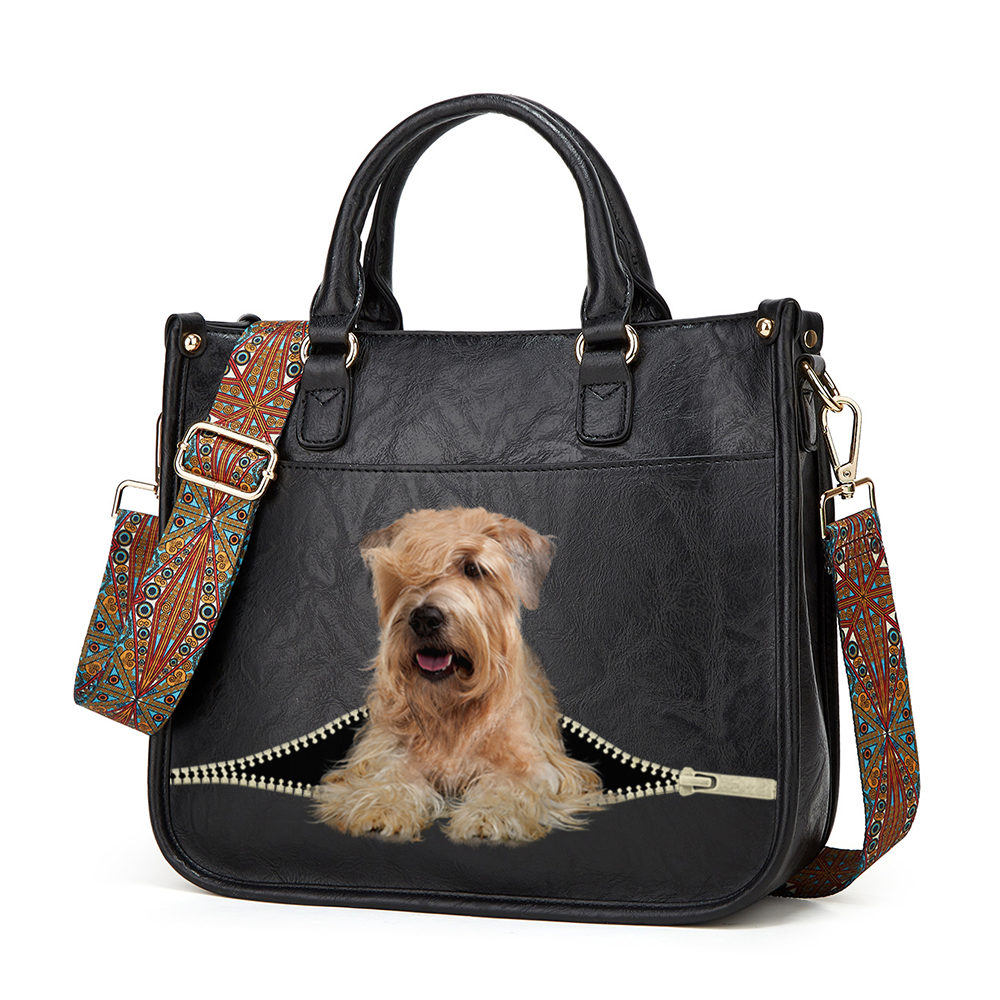 Wheaten Terrier PetPeek Handbag V1