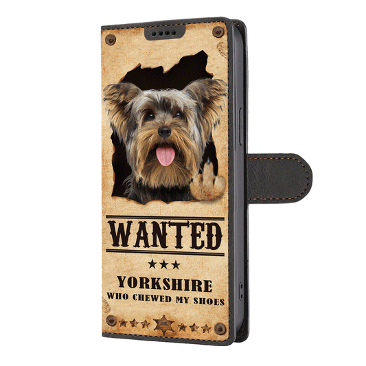 Heart Thief Yorkshire Terrier - Love Inspired Wallet Phone Case V1