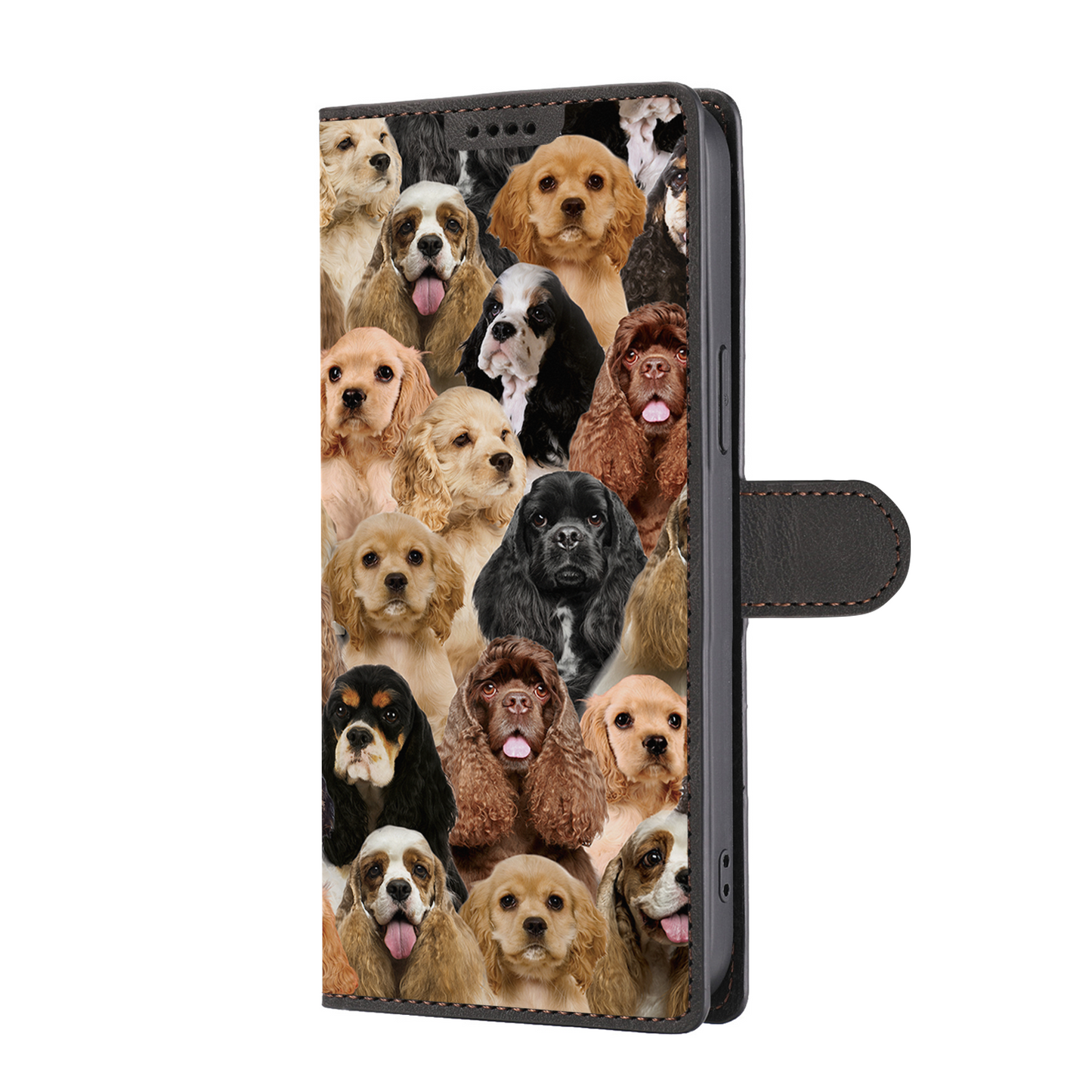 Sie werden einen Haufen amerikanischer Cocker Spaniels haben – Wallet Case V1