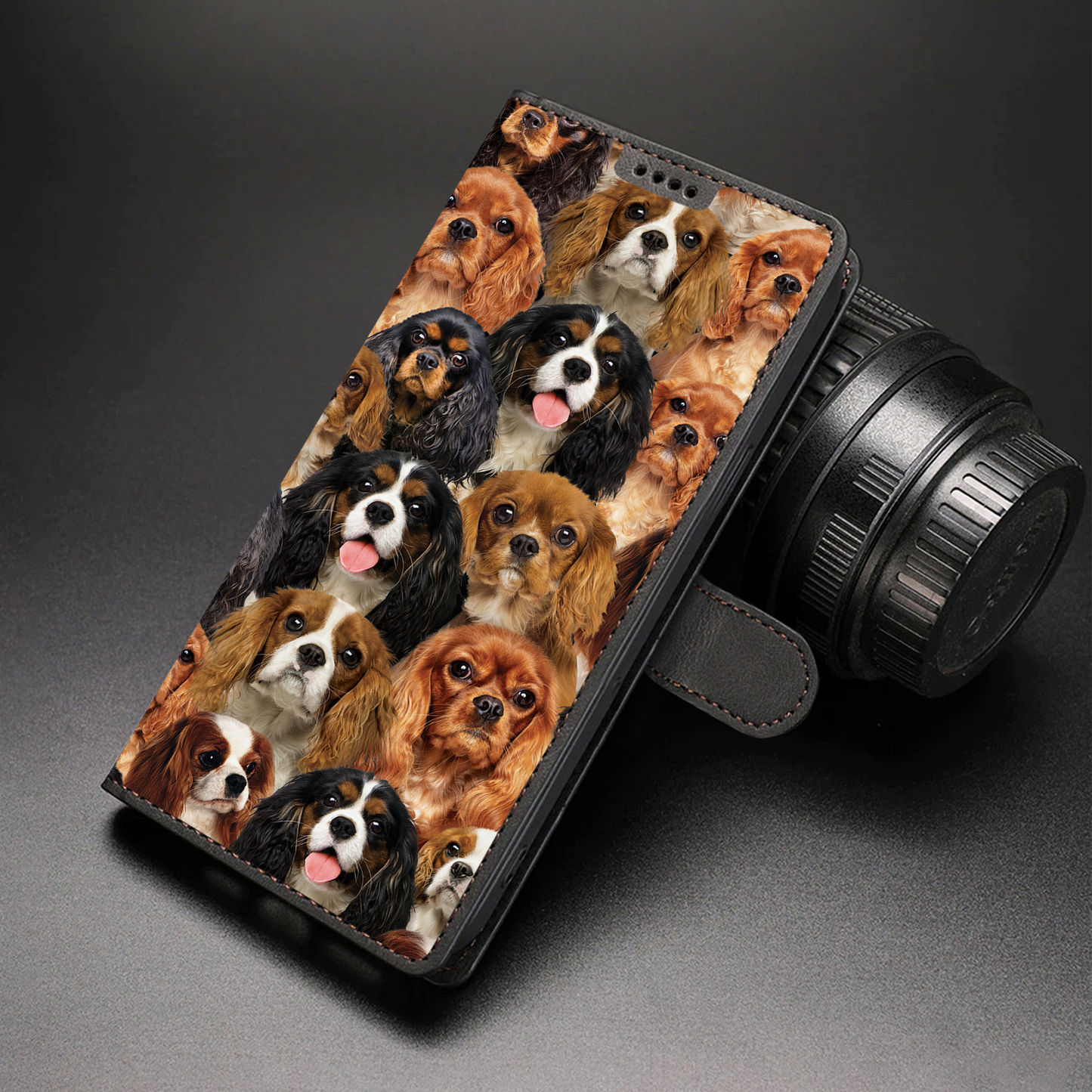 Sie werden einen Haufen Cavalier King Charles Spaniels haben – Wallet Case V1