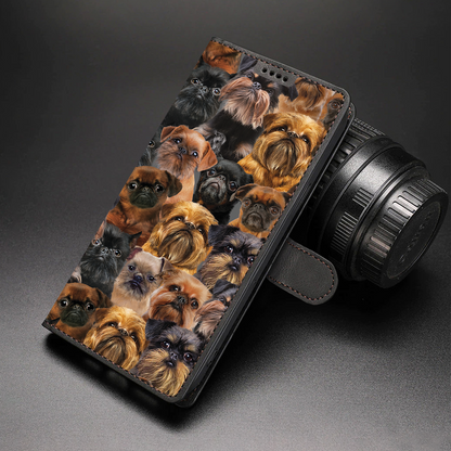 Sie werden einen Haufen Griffon Bruxellois haben – Wallet Case V1