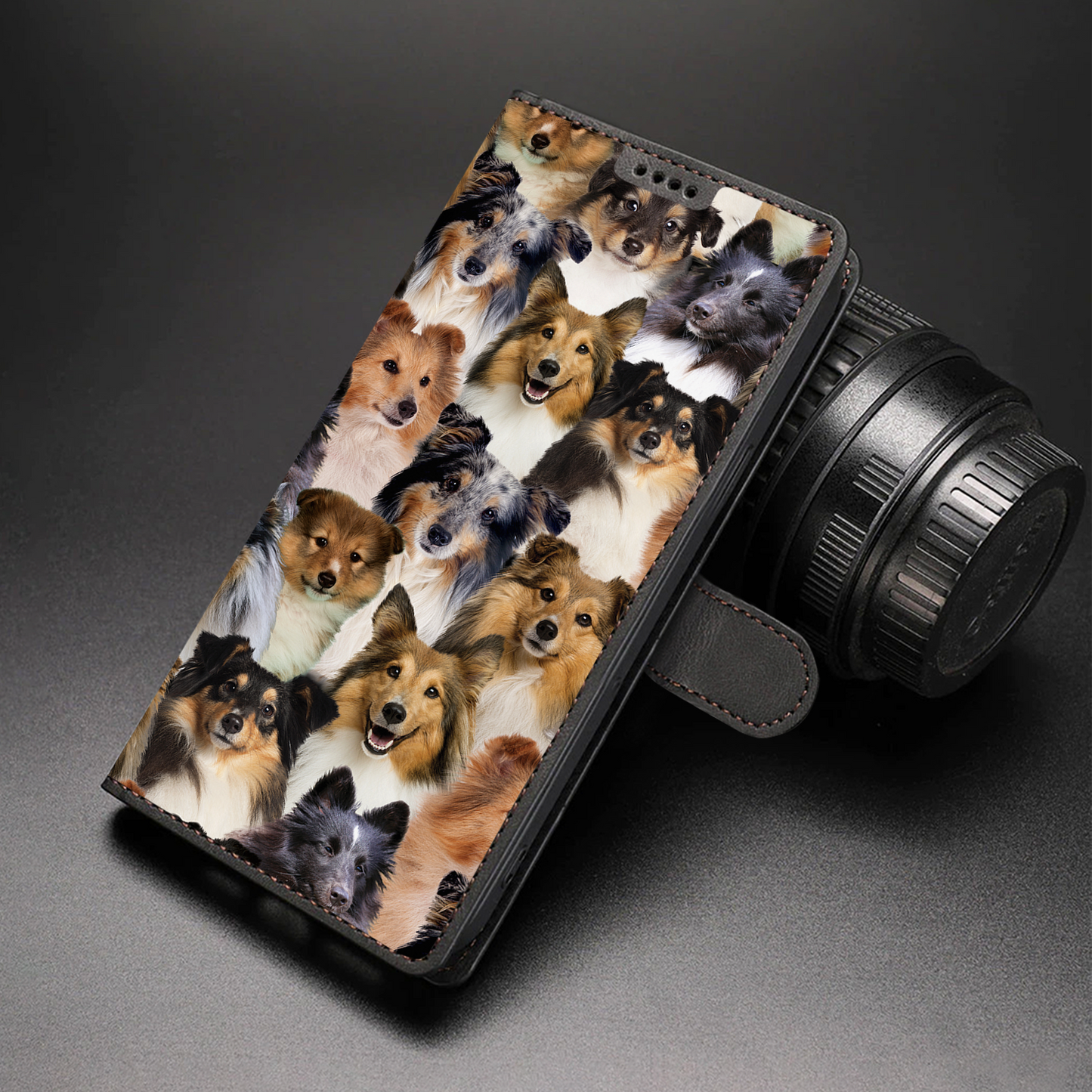You Will Have A Bunch Of Shetland Sheepdogs - Wallet Case V1