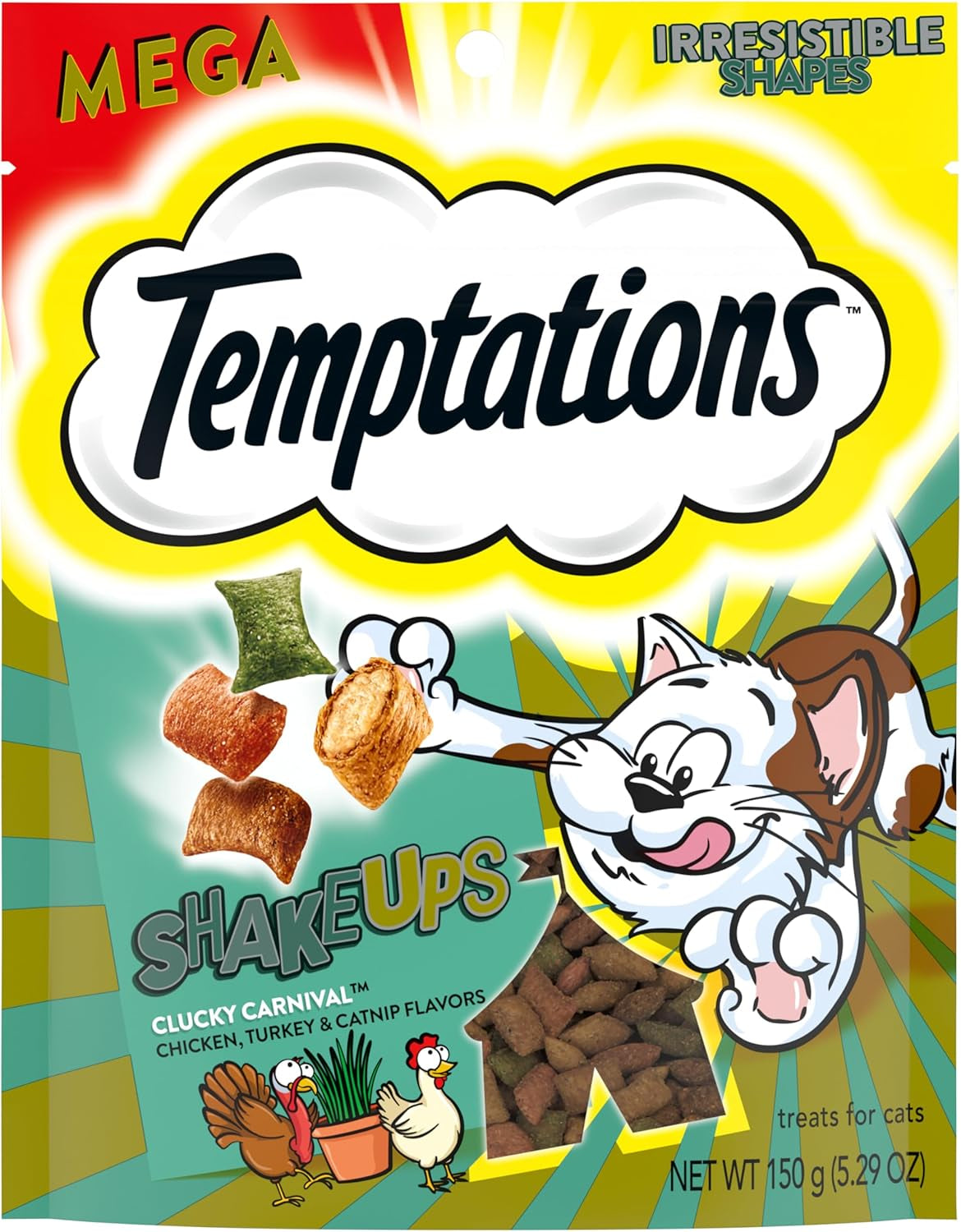 Temptations Shakeups Crunchy and Soft Cat Treats