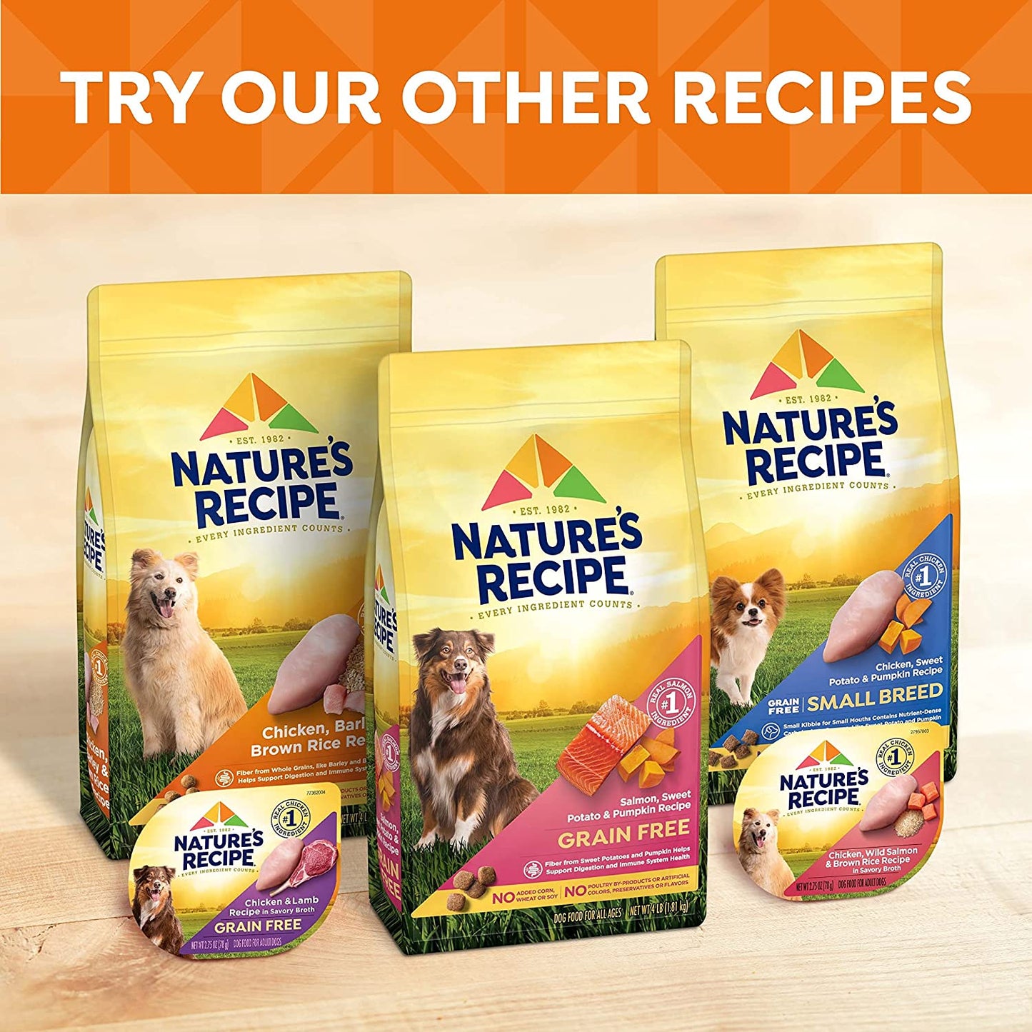 Nature’S Recipe Mature Lamb & Brown Rice Recipe Dry Dog Food