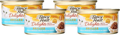 Poultry and Beef Feast Classic Pate Collection Grain Free Wet Cat Food Variety Pack - (Pack of 30) 3 Oz. Cans