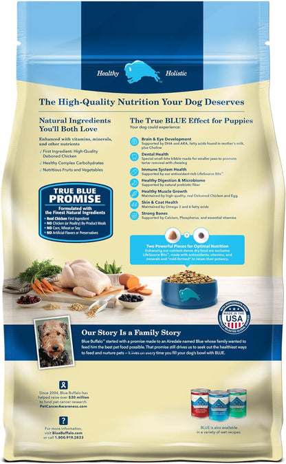 Blue Buffalo Life Protection Formula Puppy Dry Dog Food with DHA and ARA, Made with Natural Ingredients