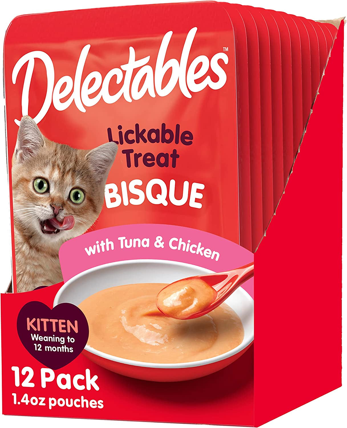 Hartz Delectables Bisque Variety Pack Lickable Cat Treat