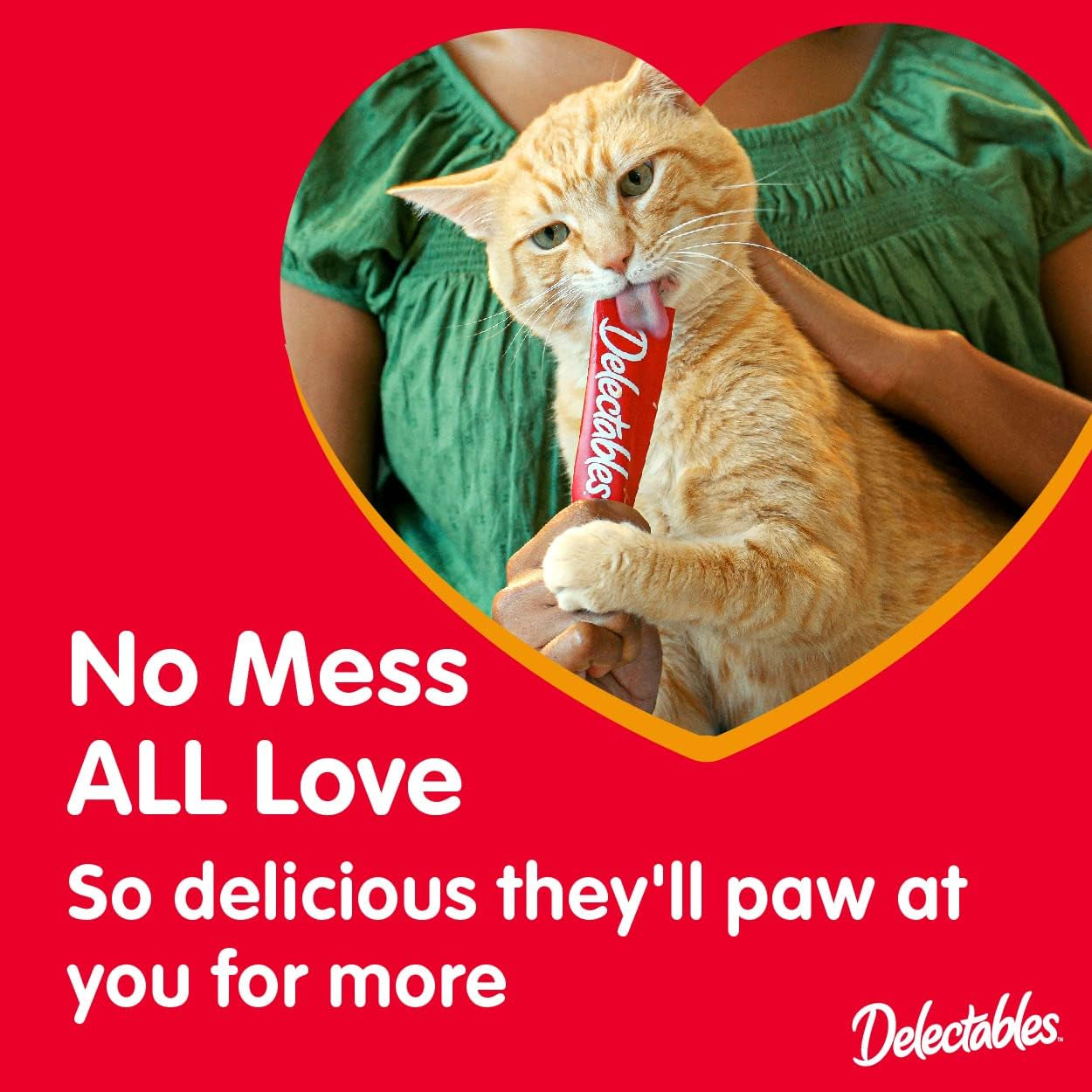 Hartz Delectables Squeeze up Interactive Lickable Wet Cat Treats for Adult & Senior Cats