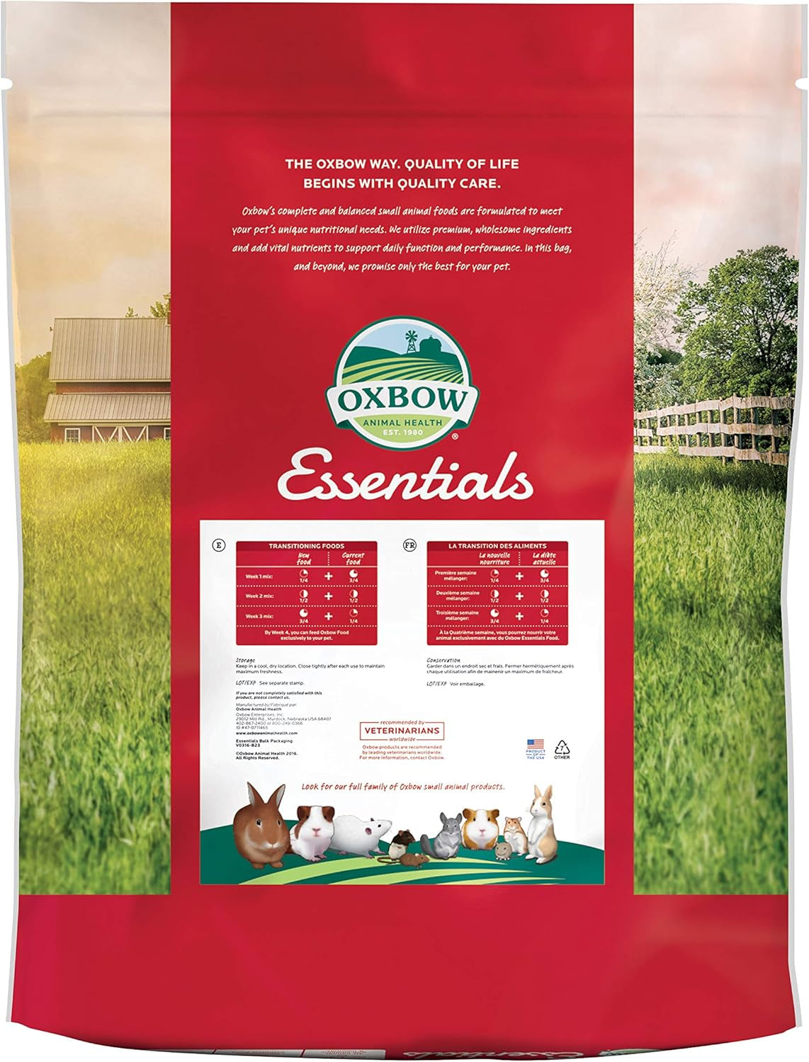 Oxbow Essentials Chinchilla Food - All Natural Chinchilla Food