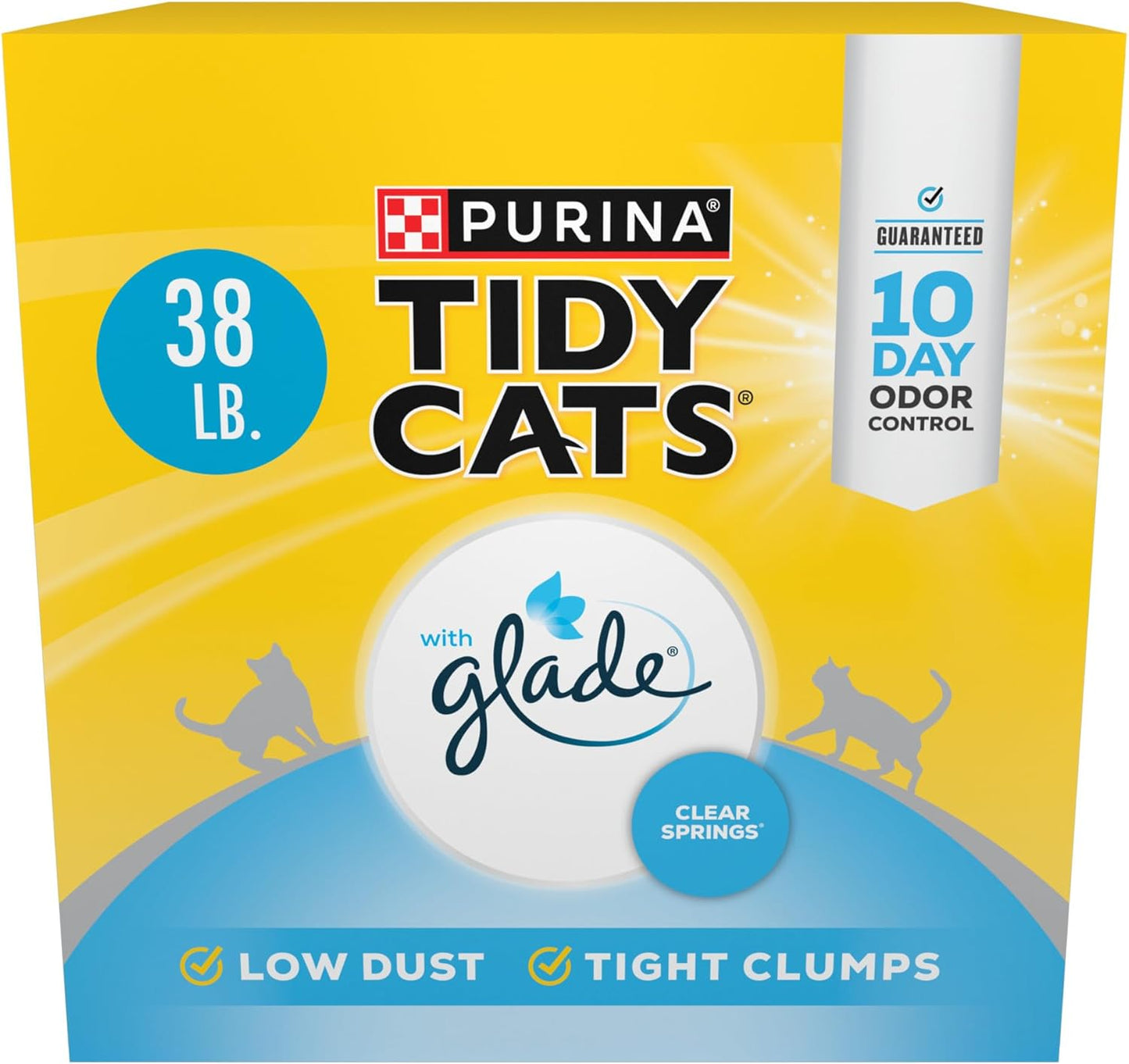 Purina Tidy Cats Clumping Multi Cat Litter, Glade Clear Springs