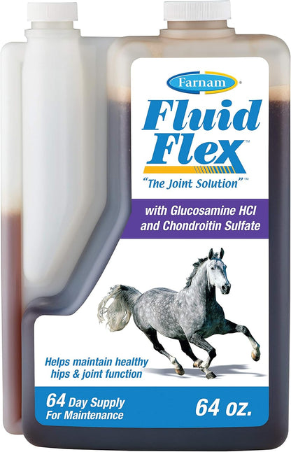 Farnam Fluidflex Liquid Joint Supplement for Horses, Helps Maintain Healthy Hip & Joint Function