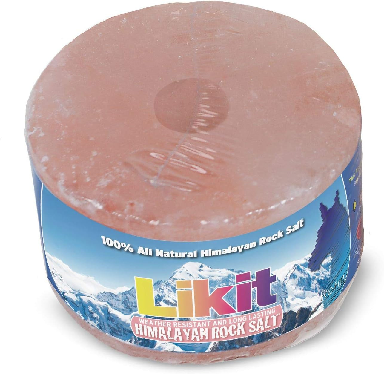 Likit Himalayan Rock Salt Horse Lick Treat, 2.2 Pounds, for Activity Toys (2 Pack)