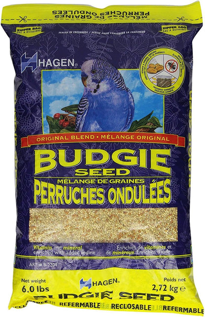 Hagen Parakeet/Budgie Staple Vme Seed, Green