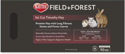 Kaytee Field+Forest Cut Timothy Hay 90 Ounces