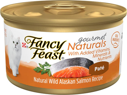 Poultry and Beef Feast Classic Pate Collection Grain Free Wet Cat Food Variety Pack - (Pack of 30) 3 Oz. Cans