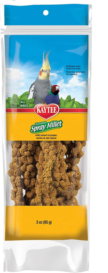 Spray Millet Treat for Pet Birds, 7 Ounce