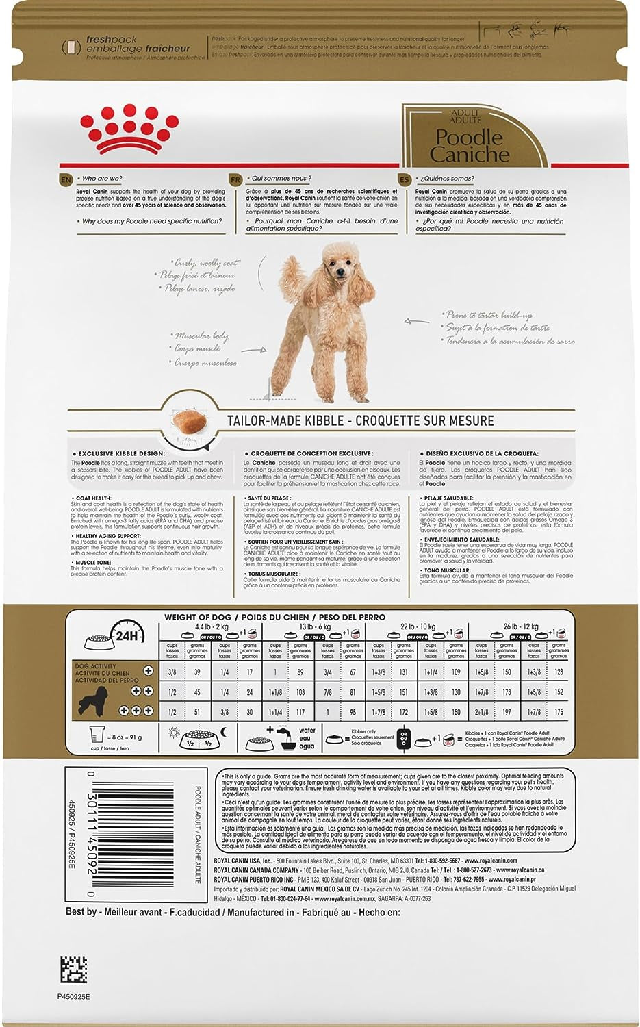 Royal Canin Poodle Adult Breed Specific Dry Dog Food