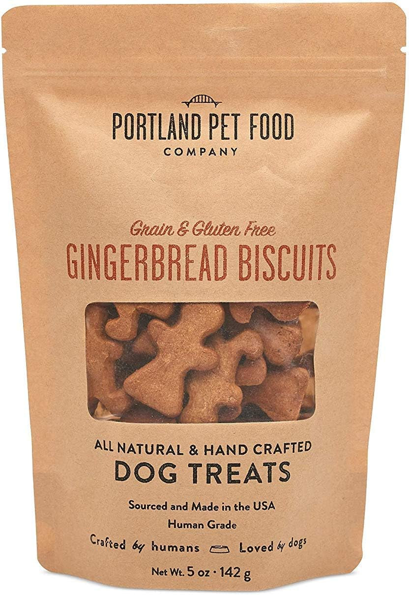 Portland Pet Food Company Healthy Dog Treats - Grain-Free, Human-Grade - Natural Dog Training Treats & Biscuits Made in the USA Only