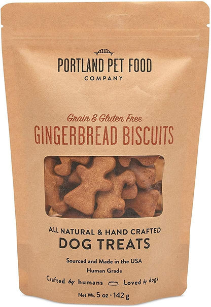 Portland Pet Food Company Healthy Dog Treats - Grain-Free, Human-Grade - Natural Dog Training Treats & Biscuits Made in the USA Only