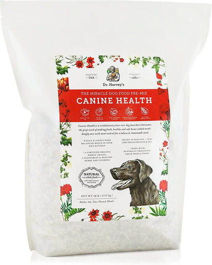 Dr. Harvey'S Canine Health Miracle Dog Food, Human Grade Dehydrated Base Mix for Dogs with Organic Whole Grains and Vegetables