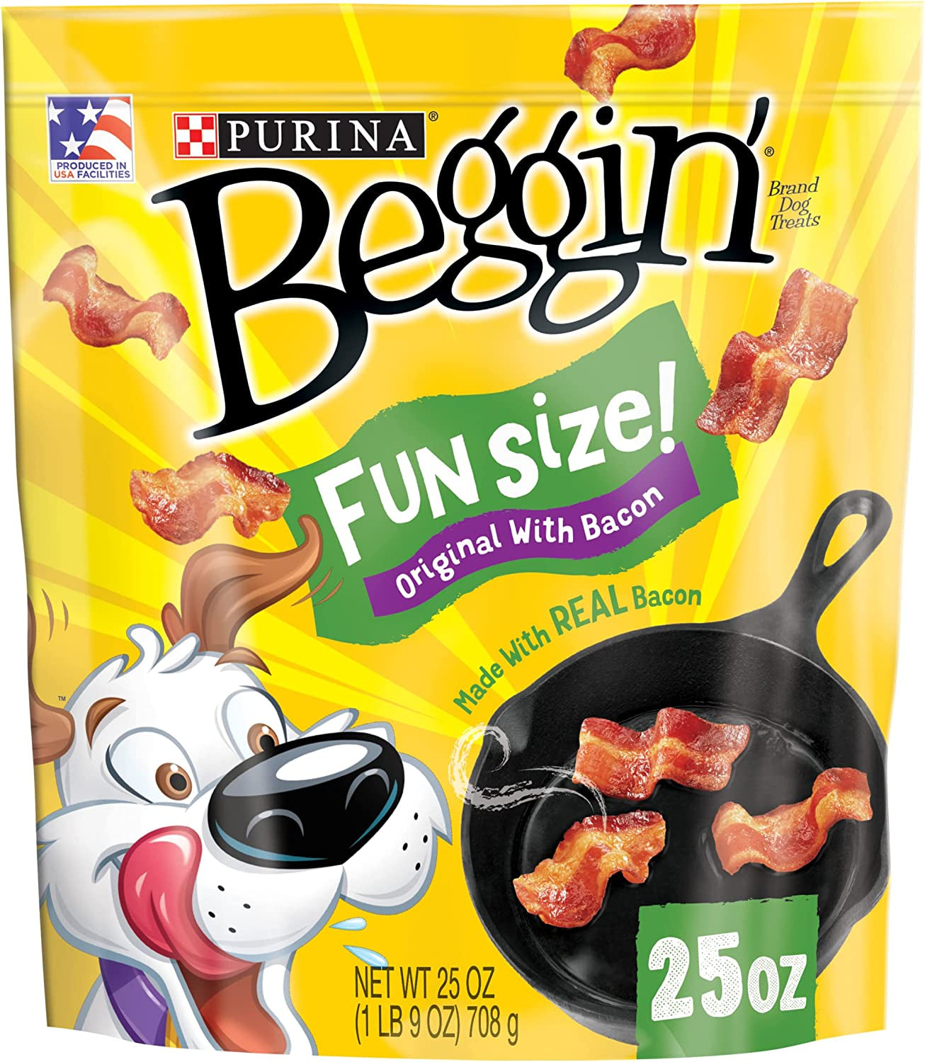 Purina Beggin' Strips Dog Treats, Original with Bacon Flavor