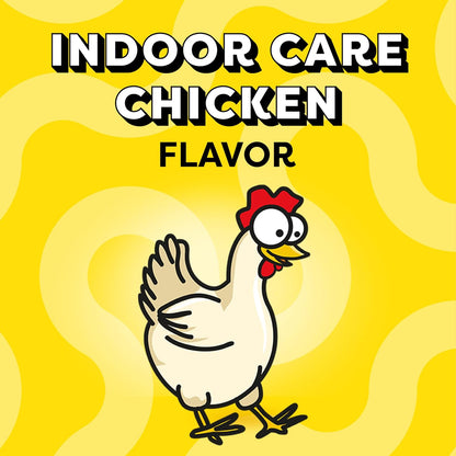 Temptations Indoor Care Crunchy and Soft Cat Treats Chicken Flavor