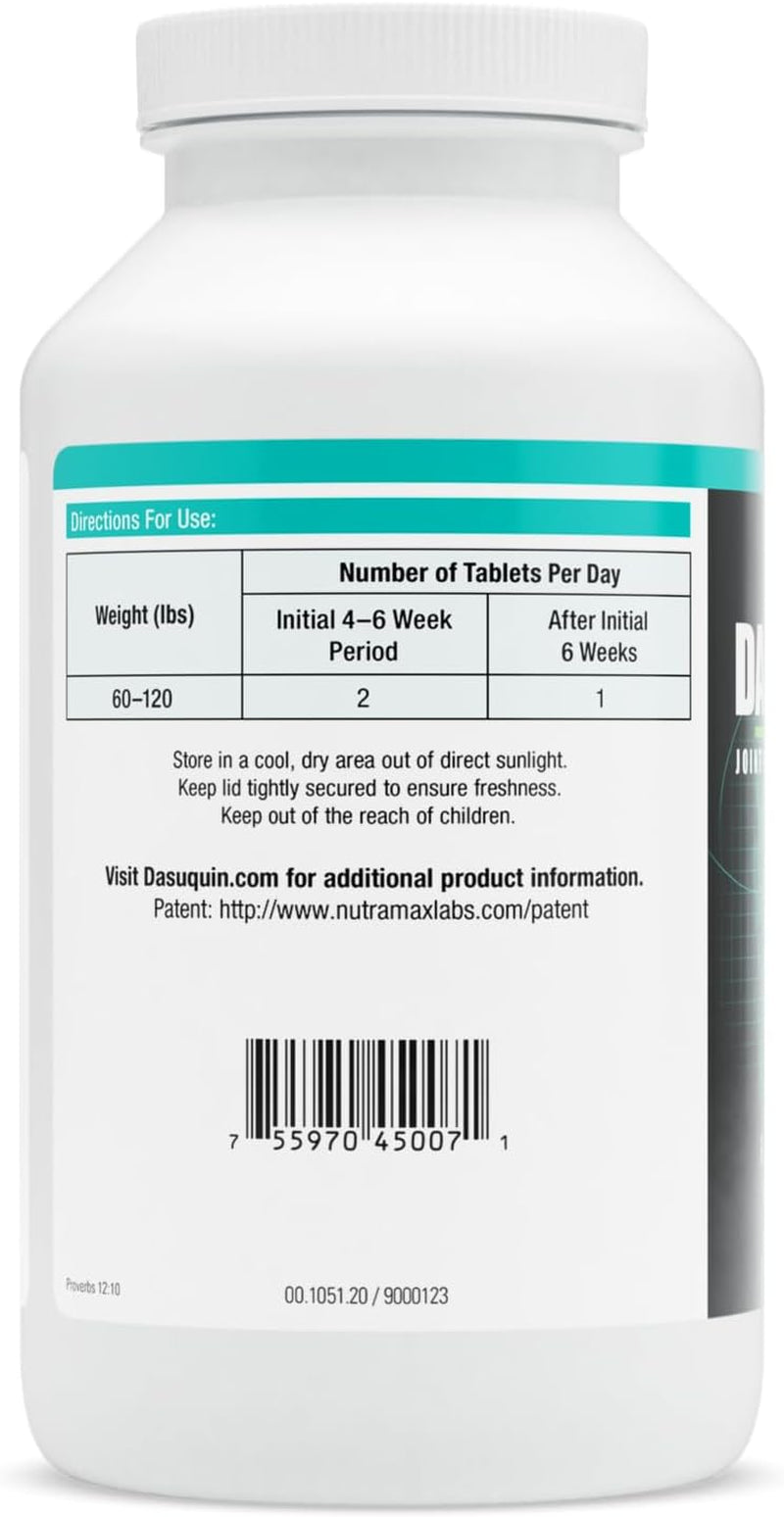 Nutramax Dasuquin Joint Health Supplement for Large Dogs - with Glucosamine, Chondroitin, ASU, Boswellia Serrata Extract, Green Tea Extract, 150 Chewable Tablets