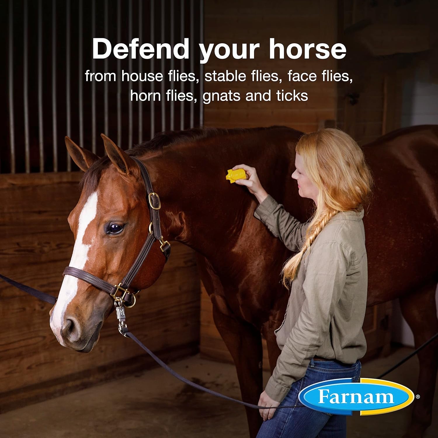 Farnam Equi-Spot, Horse Fly Control, Long-Lasting Protection