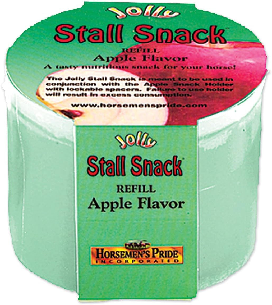 Treat Refill for Stall Snack Holder Apple (Pack of 4)