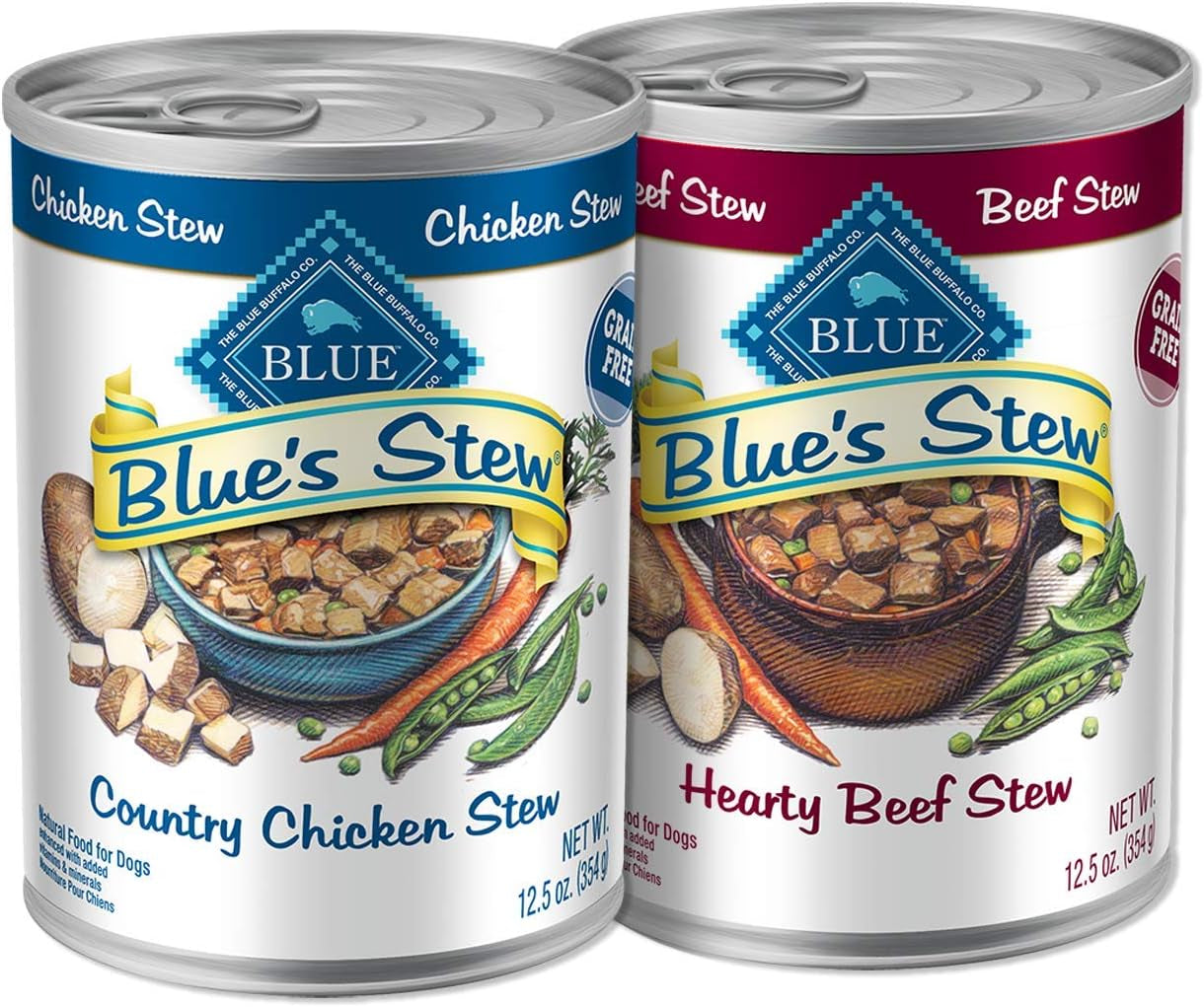 Blue Buffalo Blue'S Stew Grain Free Natural Adult Wet Dog Food